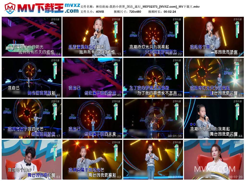 林佳欣雨-我的小世界_国语_流行_MEF02373